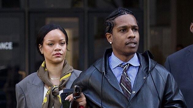 Rihanna a A$AP Rocky u soudu