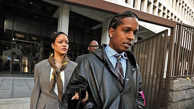 Rihanna a A$AP Rocky u soudu
