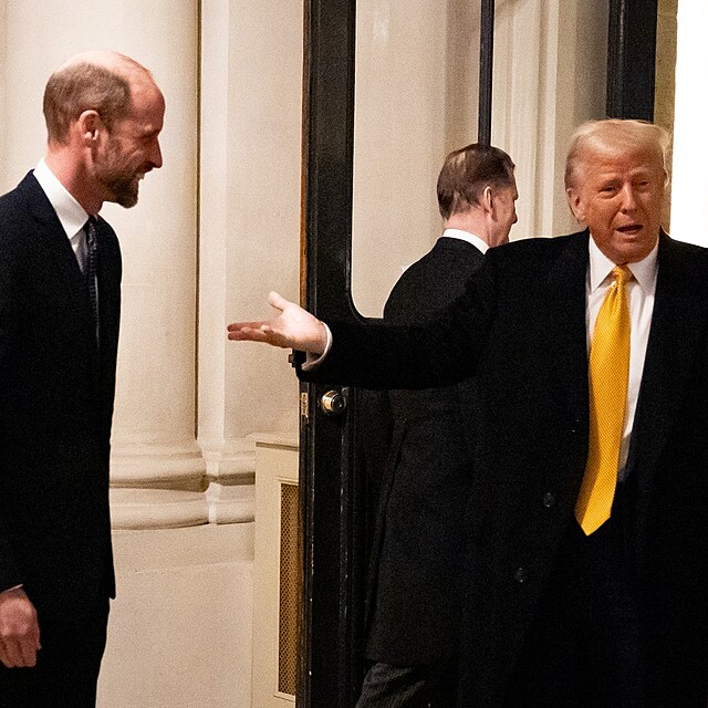 Princ William si s Donaldem Trumpem n�ramn� rozum�l.