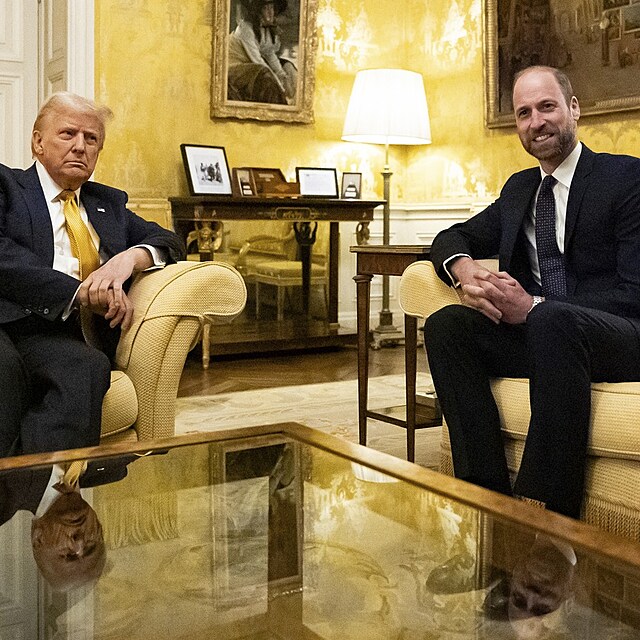 Princ William si s Donaldem Trumpem n�ramn� rozum�l.