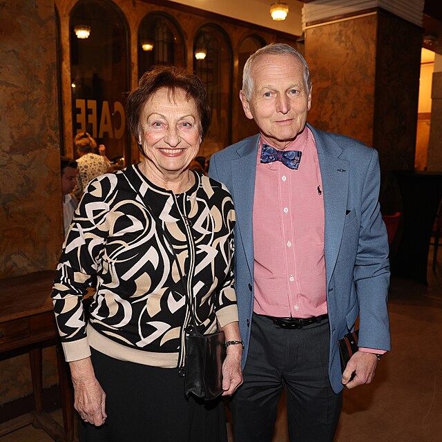 Jan Pirk s man�elkou Blankou