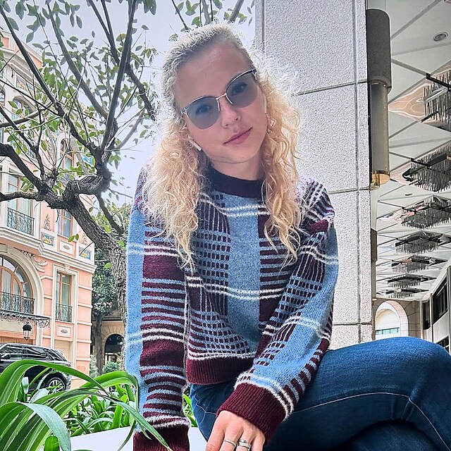 Kateina Siniakov v Monaku