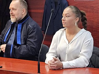 Hanka Gelnarov u soudu.
