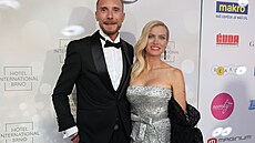 Gabriela Soukalová s partnerem