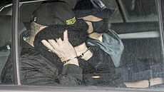 Pavel Budinský pi zadrení policií