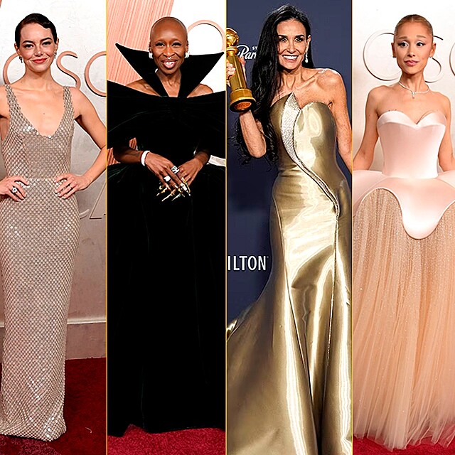 Oscary 2025: Nejlep�� r�by ve�era � Kr�lovny �erven�ho koberce zaz��ily v...