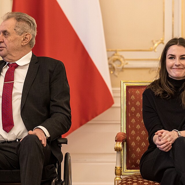 Milo Zeman a Kateina Zemanov