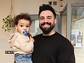 Josef K�rka se synem.