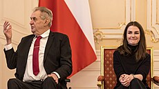 Milo Zeman a Kateina Zemanová