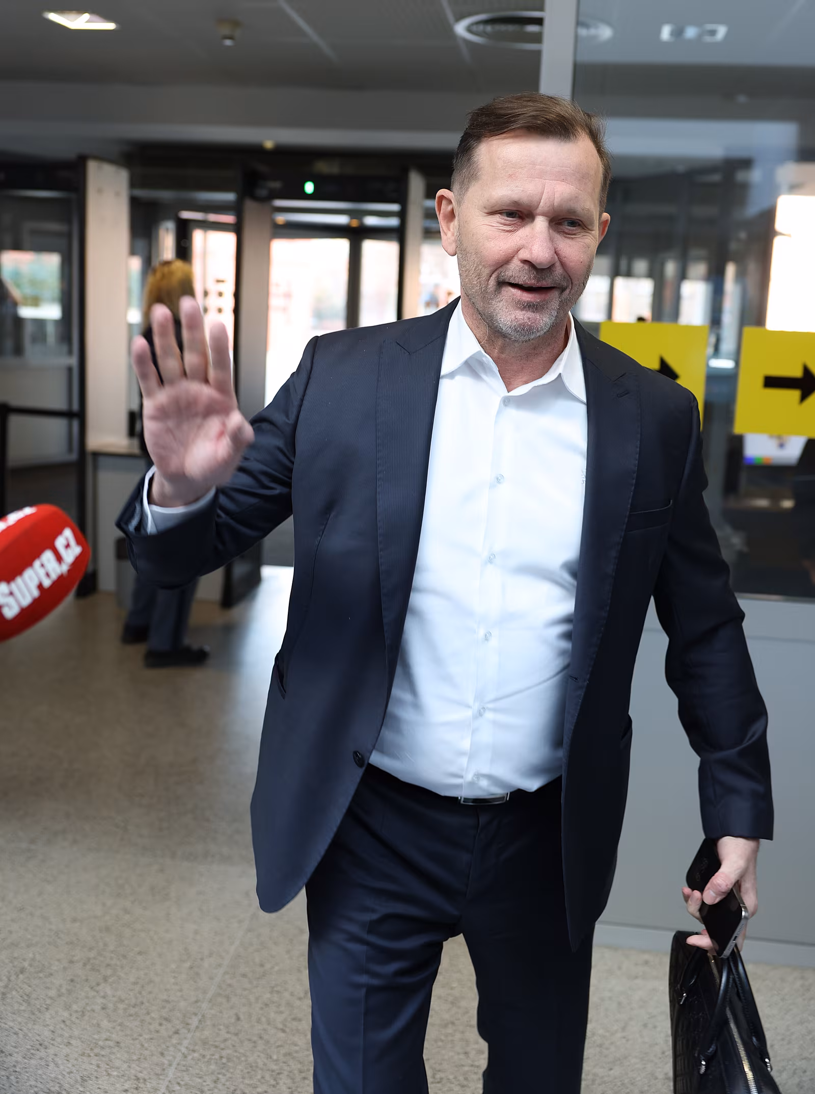 Jarom�r Soukup u soudu