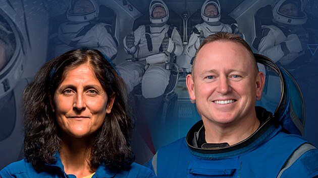 Dva astronauti se po devti mscch konen vrtili na Zemi. Pvodn mli bt ve vesmru pouze osm dn