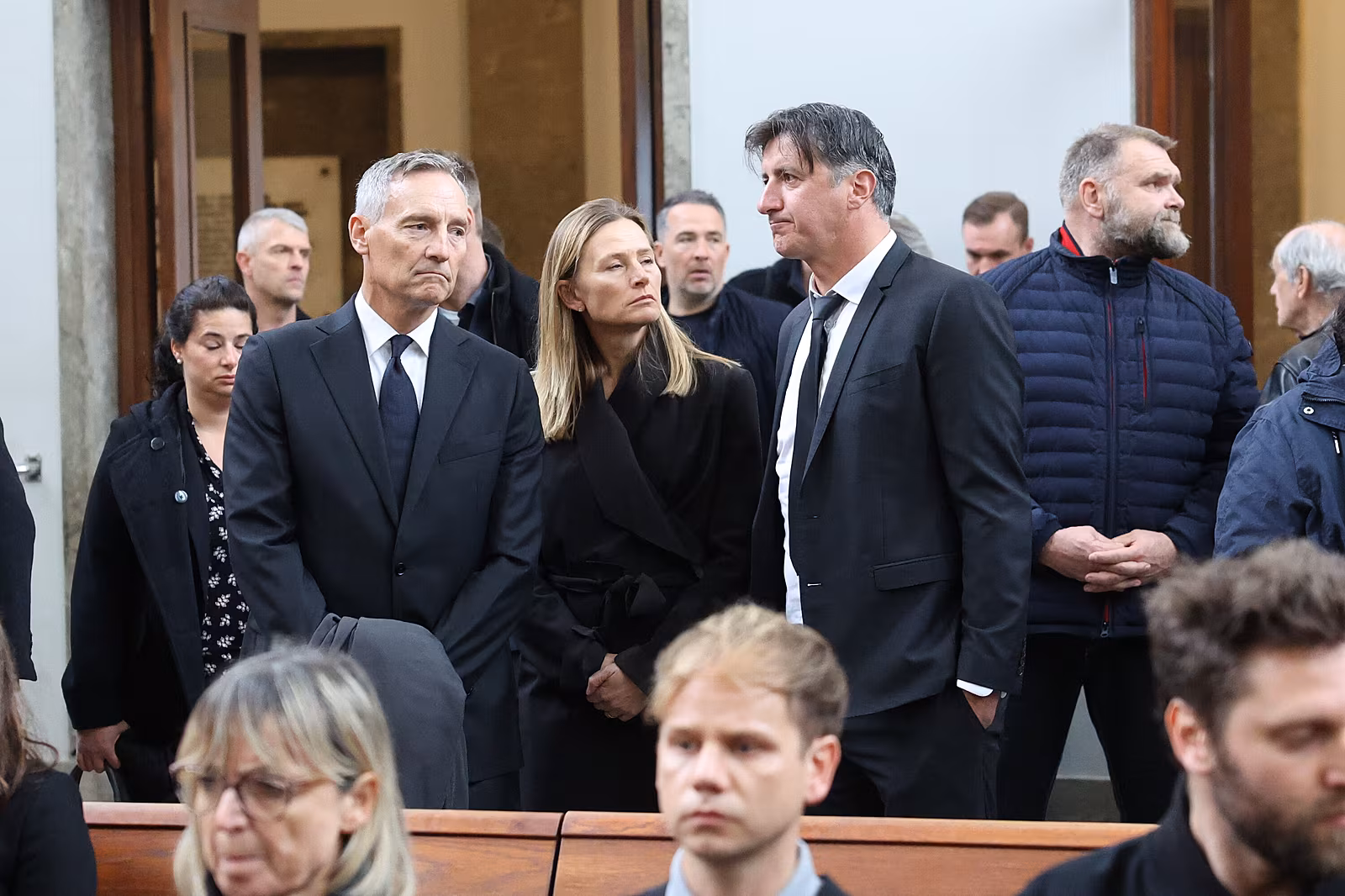 Poheb hokejisty Tome Klouka