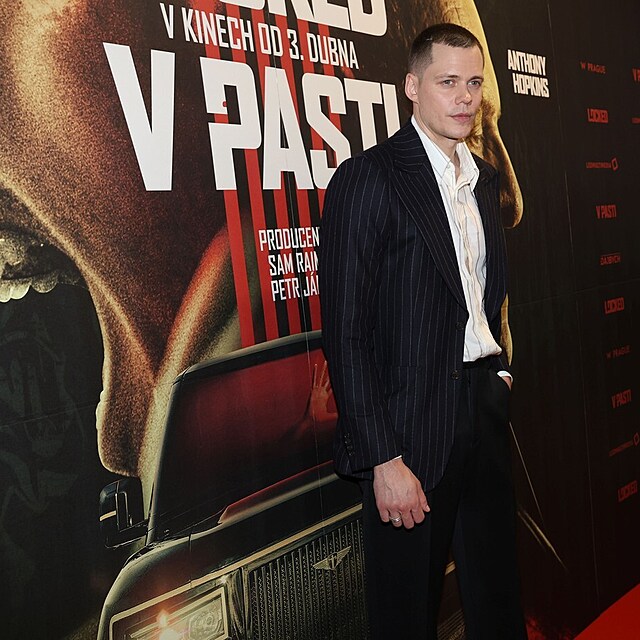 Bill Skarsgård v Praze