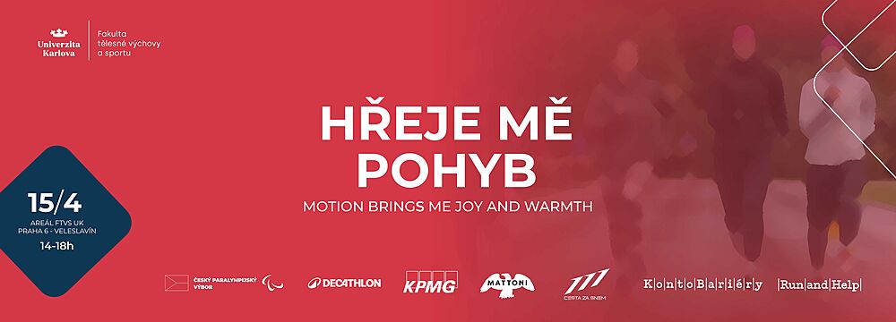 Heje m pohyb: Charitativn bh spojuje sport a pomoc druhm.
