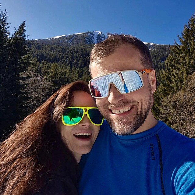 Radka Tetkov s novm partnerem