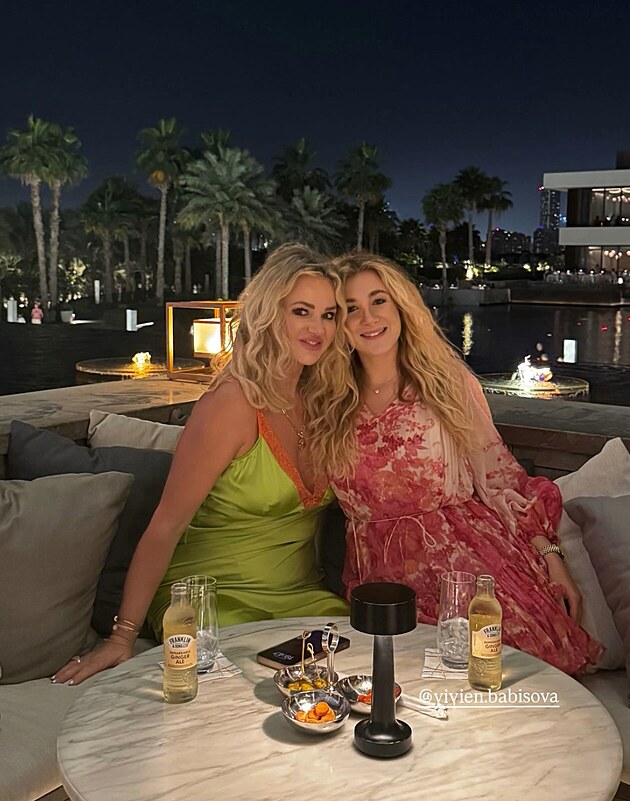 Monika Babiov je s dcerou Vivien na dovolen v Dubaji