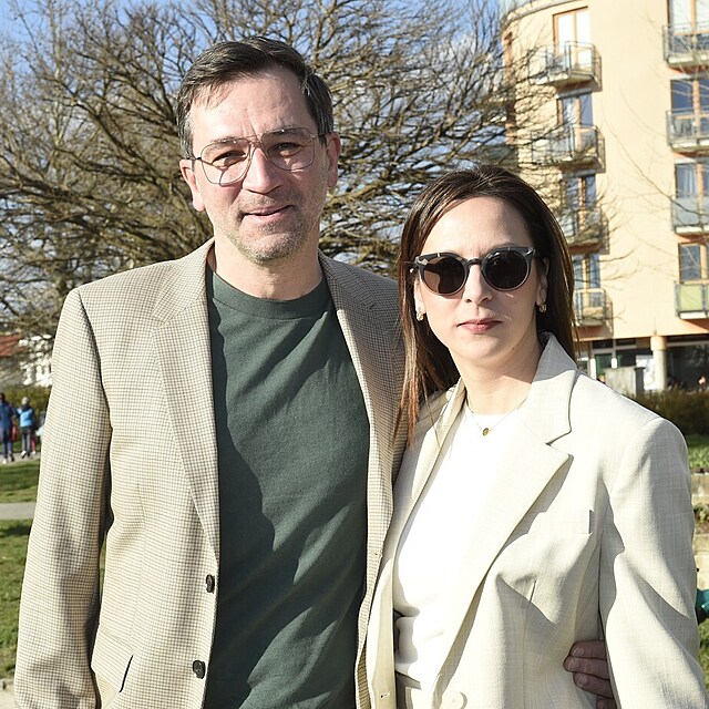 Ondej Sokol s partnerkou