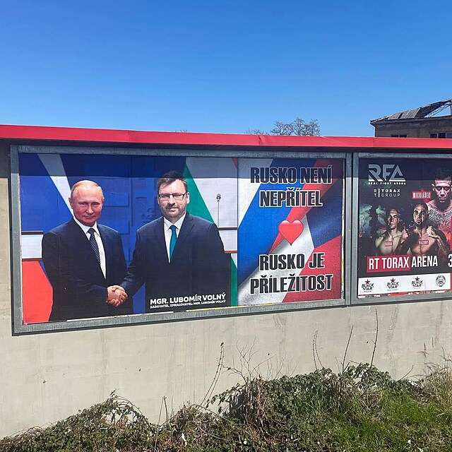 Billboard Lubom�ra Voln�ho