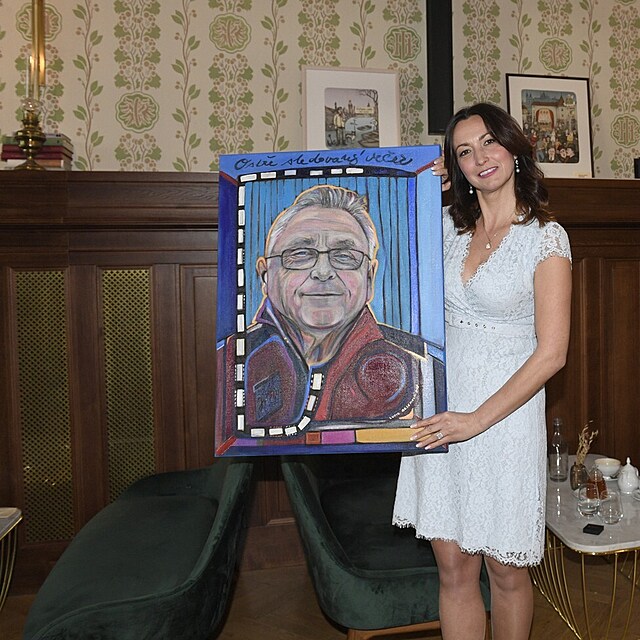 Lucie Gelemov� na akci Ost�e sledovan� ve�er