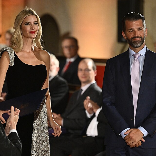 Donald Trump jr. p�ilet� do Prahy