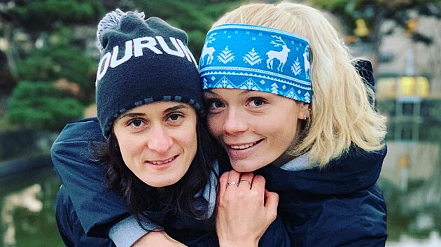 Martina Sblkov m partnerku. Rychlobruslaky jsou spolu u 12 let