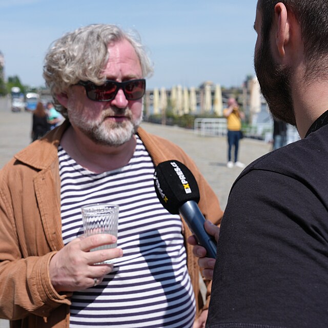 Jan Hebejk bhem rozhovoru pro Expres.cz.