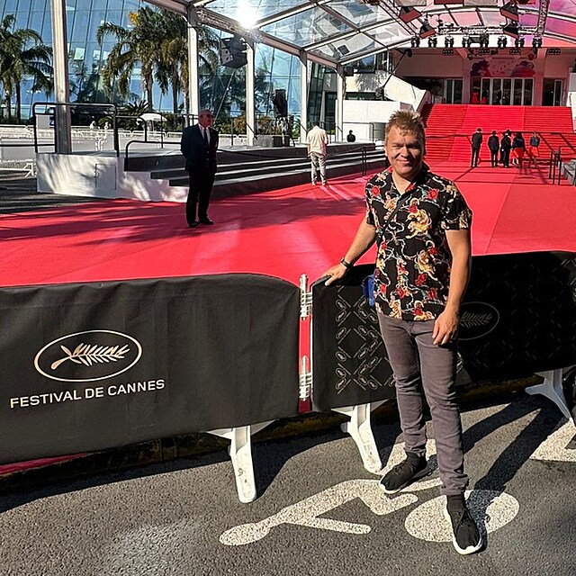 Ondej Untermller je v Cannes na festivalu a ek na hlavn hvzdy.