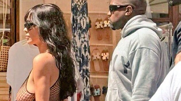 Bianca Censori a Kanye West na Mallorce