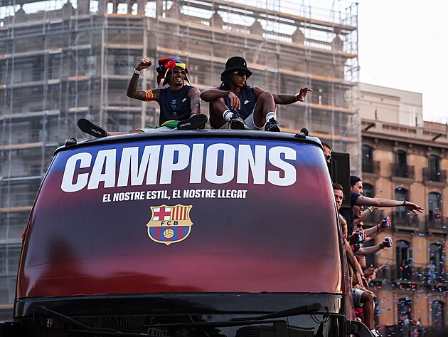 Oslavy titulu byly v Barcelona sakra divok.