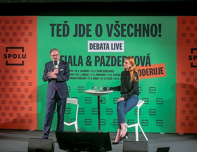 Iva Pazderkov na Fialov roadshow