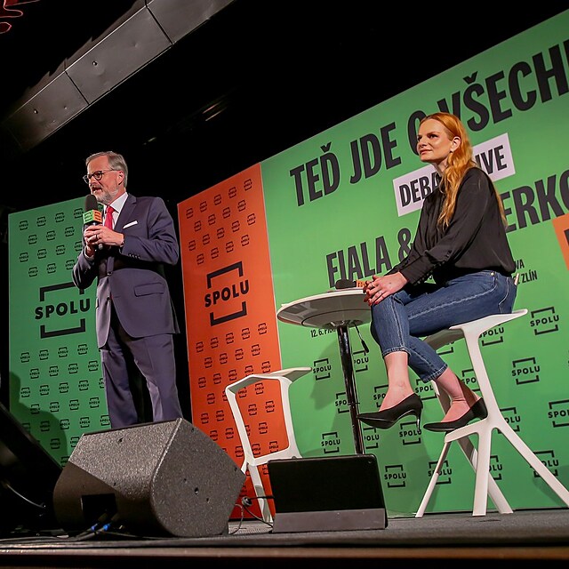 Iva Pazderkov na Fialov roadshow