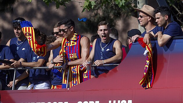 Oslavy titulu byly v Barcelona sakra divok.
