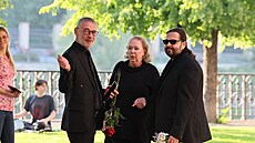 Jií Dvoák a Gabriela Osvaldová