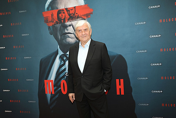 Miroslav Donutil na premiée seriálu Moloch