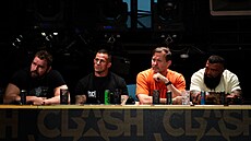 Jaromír Soukup na tiskovce Clashe