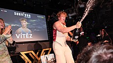 Pája výhru po�ádn� zapil.