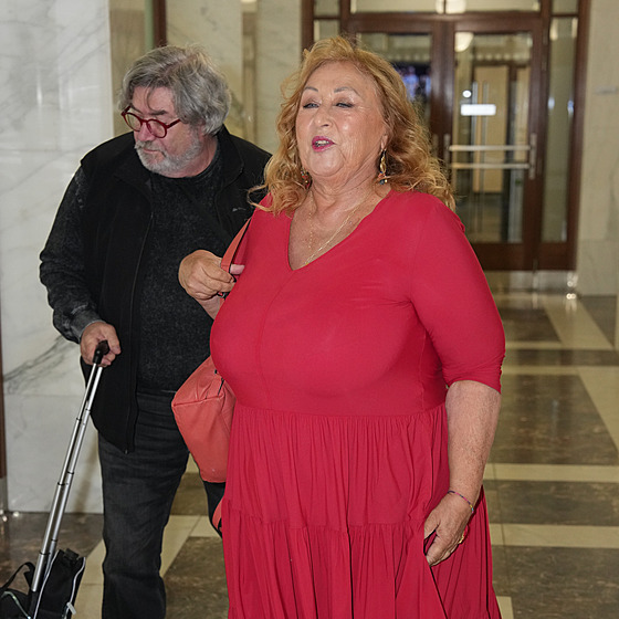 Halina Pawlowská a Karel Czaban