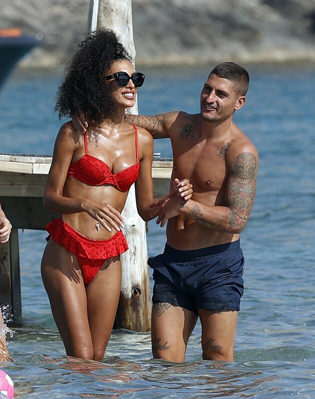 Jessica Aidi a Marco Verratti