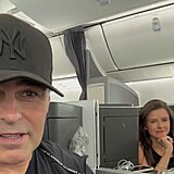 Jaromír Jágr a jeho Dominika zamířili do Pittsburghu.