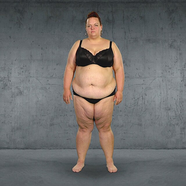 Zuzana vila 125 kilogram.