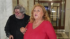 Halina Pawlowská a Karel Czaban