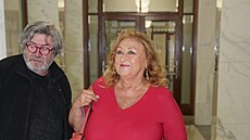 Halina Pawlowská a Karel Czaban