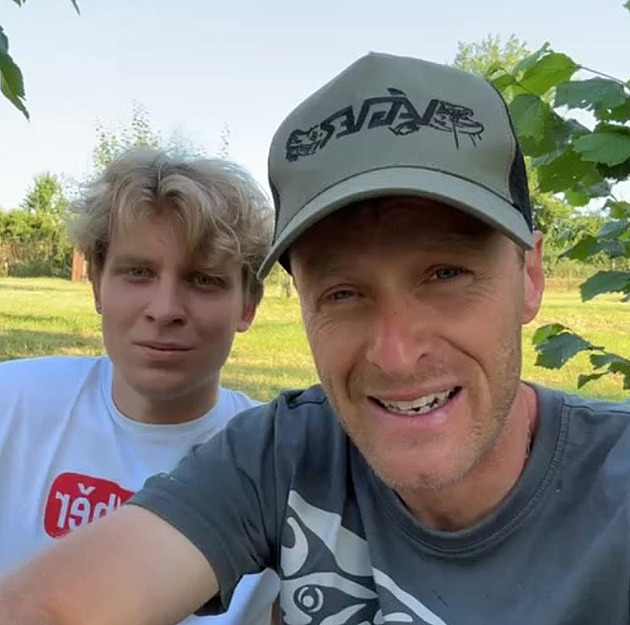 Steven od Mariánka se spojil s Jakubem Vágnerem. Společně lovili ryby