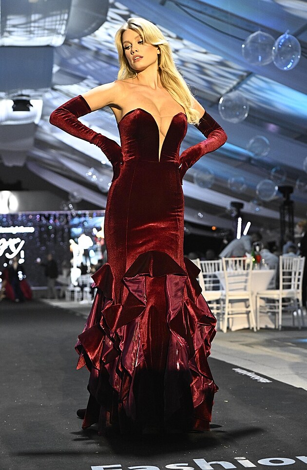 Justna Zednkov na Fashion Night Brno