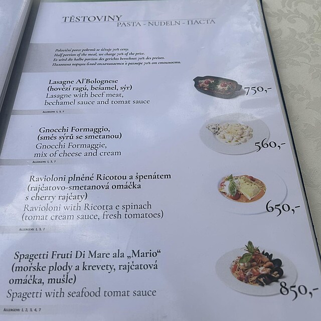Jdeln lstek z rusk pizzerie