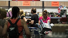 Nákup v outletu Lidlu