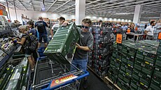 Nákup v outletu Lidlu