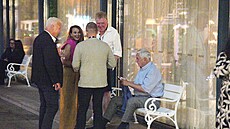 Zatímco Miroslav Donutil psobil unaven, Milan Fridrich ml spoustu elánu.