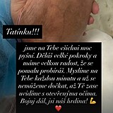 Andrea Kaprkov se raduje, tatnek v umlm spnku dl pokroky.