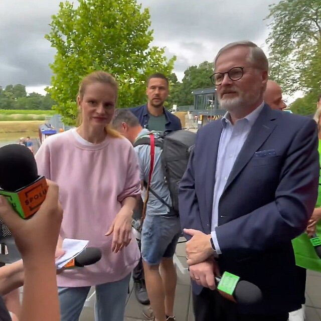 Petr Fiala debatoval se trnctiletm chlapcem.
